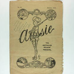 Magazine - 'Aussie', No. 10, Jan 1919