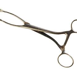 Forceps - Tongue, Stainless Steel, circa 1950