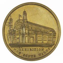 Medal - New South Wales Exhibition, New South Wales, Australia, circa 1877