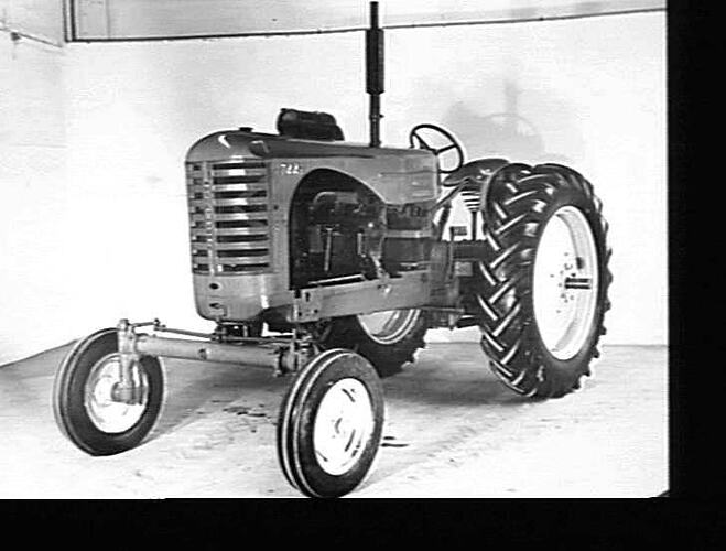 744D HIGH ARCH FRONT AXLE - JULY 1950
