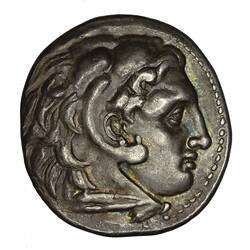 Coin - Tetradrachm, King Alexander III (the Great), Ancient Macedonia, Ancient Greek States, 300-294 BCE