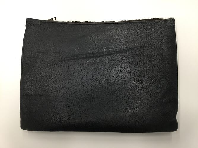 Folio - Leather, Zippered, circa 1950-1970