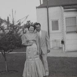 Digital Photograph - Aileen & Agapito Castillo, Carnegie, Melbourne, late 1950s