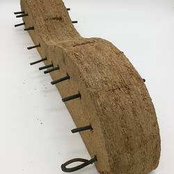 Guitar Mould Section - Particle Board With Screws, Joseph Scerri, Brunswick, circa 1990s-2000s