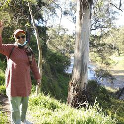 Digital Image - Waeza Osman Bushwalking, Tasmania, 2022