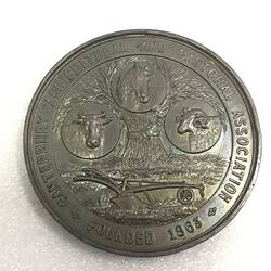 Medal - Canterbury Agricultural & Pastoral Association, Silver, 1933