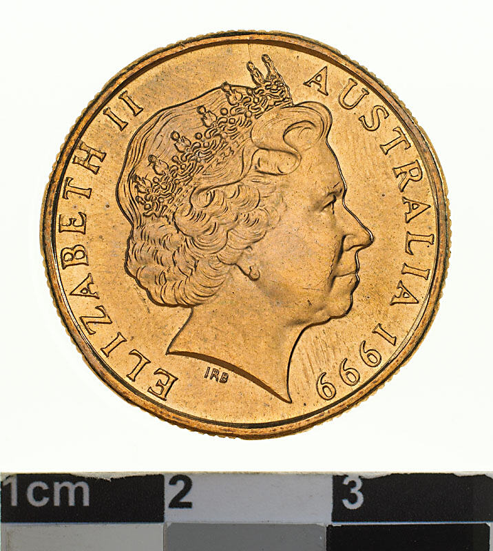 Coin - 1 Dollar, International Year of Older Persons, Australia, 1999