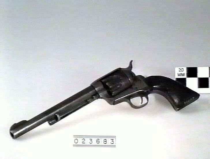 Revolver - Colt 1873 Single Action Army, 1892 Revolver - Colt 1873 Single Action Army, 1892