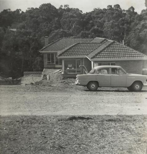 Digital Photograph - Newly Completed House, Greensborough, circa 1959