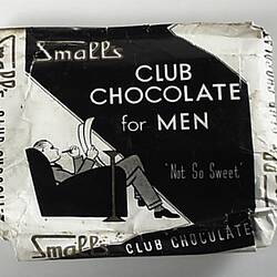 Packet - Small's Club Chocolate for Men, H. Small & Co, circa 1940-1952