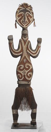 Carving of Irawaki figure, Gulf of Papua