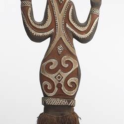Carving of Irawaki figure, Gulf of Papua