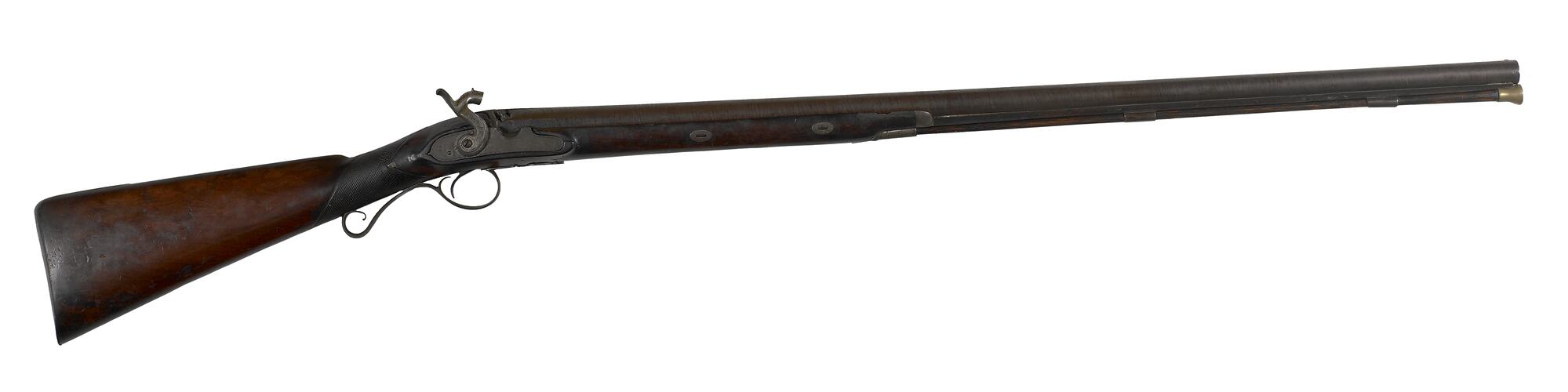 Single barrelled shotgun.