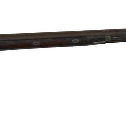 Single barrelled shotgun.