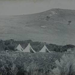 Camp Quarters, looking northwards