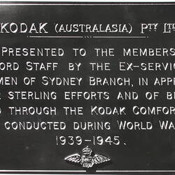 Kodak Wartime Comforts Fund
