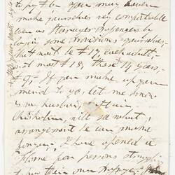 Letter - Caroline Chisholm, 20 October 1848