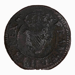 Token - Royal Farthing, Charles I, Great Britain, 1634-1635 (Reverse)