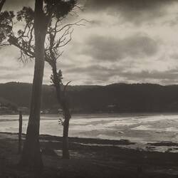 Photograph - Coastal Landscape, Lorne, Victoria, circa 1920s