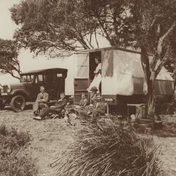 Digital Photograph - Rolfe Family Camping Holiday, St Leonards, Victoria, Dec 1937 - Jan 1938