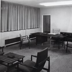 Photograph - Kodak Australasia Pty Ltd, Interior View of Office from Building 8, Head Office & Sales & Marketing at the Kodak Factory, Coburg, 1964