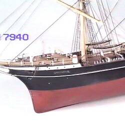 Ship Model - Barque, Garthpool