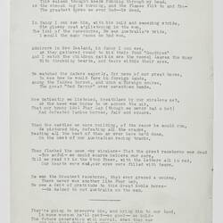 Poem - George White, Phar Lap, 1941