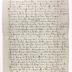 Letter - Connery to Telford, Phar Lap's Death, 20 Apr 1932