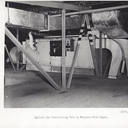 Photograph - Kodak Australasia Pty Ltd, Typical Air Conditioning Unit in Building 4 Roll Film, Kodak Factory, Coburg, 1958