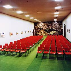 Photograph - Theatrette in Great Hall Gallery, Royal Exhibition Building, Melbourne, 1981