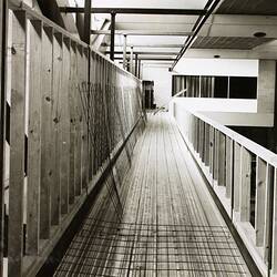 Photograph - Decking of Aerial Link to Convention Centre, Exhibition Building, Melbourne, 1977