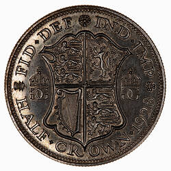 Proof Coin - Halfcrown, George V, Great Britain, 1928 (Reverse)