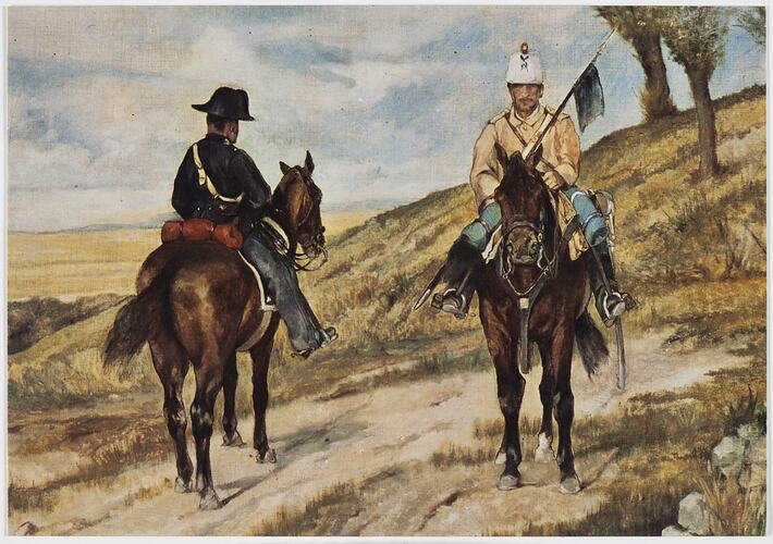 Postcard - Carabinieri & Lancer