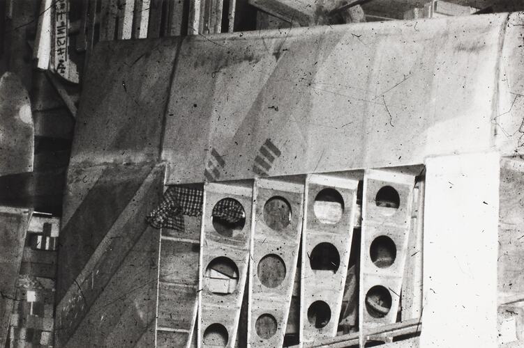 Photograph - Perfectus Airscrew Pty Ltd, Millicer VH-FMM Airtourer Under Construction, Newport, Victoria, 1957