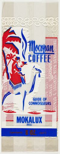 Plastic Bag - Mocopan, Mokalux Coffee, circa 1972