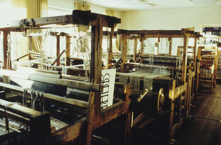 Slide - Weaving Workshop, Liepaja, Latvia, circa 1985