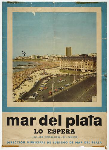 Poster - 'Mar Del Plata', Argentina, circa 1965