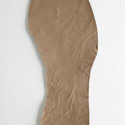 Inner Sole - Tan Leather, Left Foot, 1930s-1970s