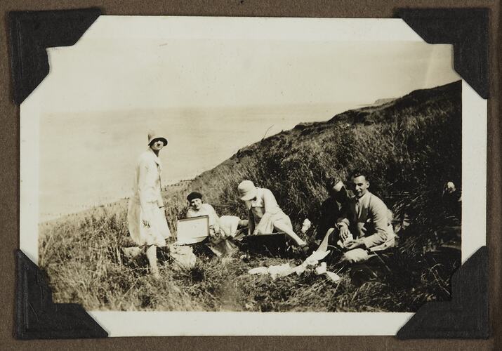 Picnic, Herne Bay, Kent, England, 11 Aug 1929