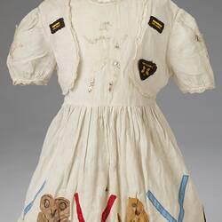 Dress - Child's, World War II Victory in Europe (VE) Day, England, 1945