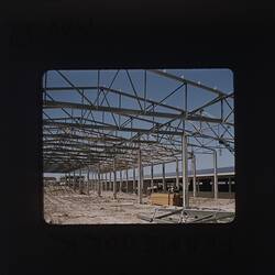 Slide - Kodak, Coating Building Framework, Coburg, 1957