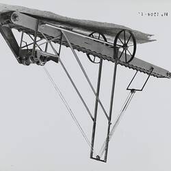 Photograph - Schumacher Mill Furnishing Works, Elevating Beam Conveyor-Elevator, Port Melbourne, Victoria, 1945