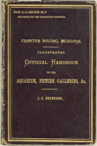 Catalogue - Official Handbook to the Aquarium and Picture Galleries, 1894