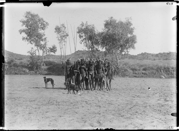 Atninga avenging party, Alice Springs, Central Australia, 1901