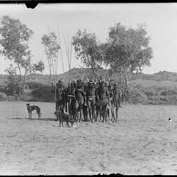 Glass plate. Arrernte. Alice Springs, Central Australia, Northern Territory, Australia. 1901