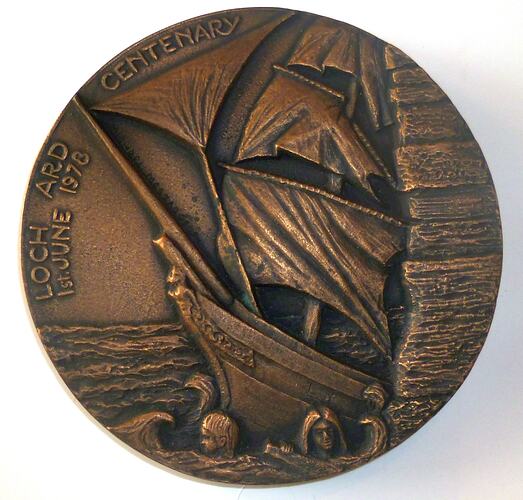 Medal - 'Loch Ard Centenary', Michael Meszaros, Melbourne, Victoria, 1978