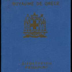 Passport - Greek, Iraklis Mangos 1964
