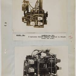 Photograph - Crankless Engines (Australia) Pty Ltd, Eight Cylinder Petrol Engine, Fitzroy, Victoria, 1921