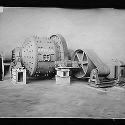 Glass Negative - Conical Ball Mill for North Broken Hill Ltd, Chas Ruwolt Pty Ltd, 1931