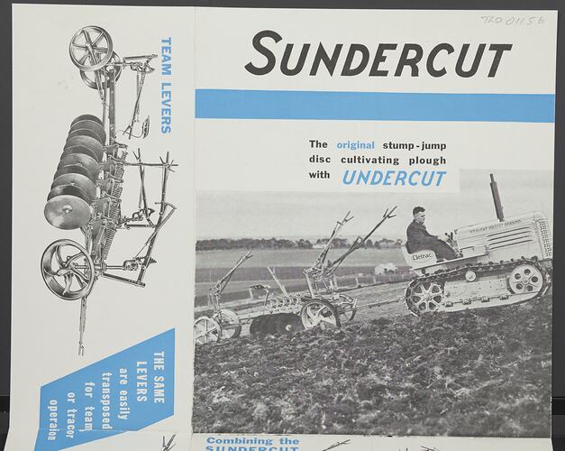 Publicity Flyer - Hugh V. McKay, Stump Jump Disc Ploughs, 1946